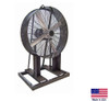 DRUM FAN Industrial - Stand Mounted - 48" - 3 Hp - 230V - 3 Phase - 32,700 CFM