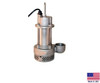 SUMP UTILITY PUMP Submersible - Stainless Steel - 1/2 Hp - 115V - 3,480 GPH