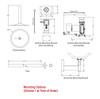 COOLING FAN Industrial - Oscillating - 30" - 1/2 Hp - 460V - 3 Ph - 7,900 CFM