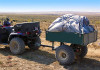 TRAILER - OFF ROAD - Coml Duty - Steel Body - 800 Lb - 12VDC Lighting & Dump G