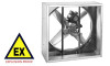 EXHAUST FAN - Explosion Proof - Belt Drive - 42" - 230/460V - 1/2 Hp  13,000 CFM