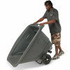 TILT BIN TRUCK Commercial  1.5 Cubic Yard  1200 Lb Capacity  Forklift Accessible