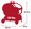 RADIANT HEATER - Commercial - Diesel Fuel, No. 2 Fuel Oil & Kerosene 120,000 BTU