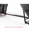TILT BIN TRUCK Commercial - 2 Cubic Yard - 1400 Lb Capacity - Multi-Unit Towable