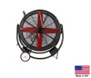 DRUM FAN Commercial Dolly Mounted - 48" - 1 Hp - 115/230V - 1 Ph - 19,460 CFM