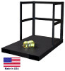 CYLINDER STAND PALLET for Propane Welding Gases Compressed Air - 12 Tank Cap