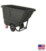 TILT BIN TRUCK Commercial - 1 Cubic Yard - 1300 Lb Cap - Forklift Accessible