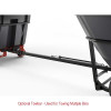 TILT BIN TRUCK Commercial - 1 Cubic Yard - 1300 Lb Cap - Forklift Accessible