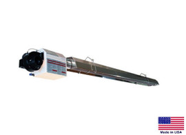 STRAIGHT TUBE HEATER Commercial - Infrared - LP Propane - 10 Ft - 45,000 BTU