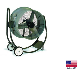 DRUM FAN Commercial - Dolly Mounted - 30" - 1 Hp - 230V - 1 Ph - 10,600 CFM G