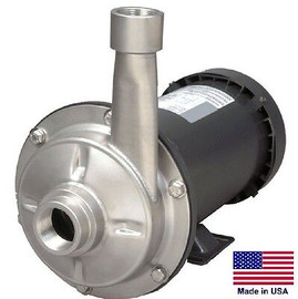 STRAIGHT CENTRIFUGAL PUMP - 6120 GPH - 1.5 Hp - 115/230V - 1.5" In / 1.25" Out