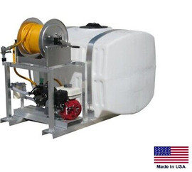 SPRAYER Commercial - Skid Mounted - 9.5 GPM - 580 PSI - 200 Gallon Tank  27MHR
