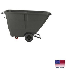 TILT BIN TRUCK Commercial - 3/4 Cubic Yard - 750 Lb Cap - Multiple Unit Towable