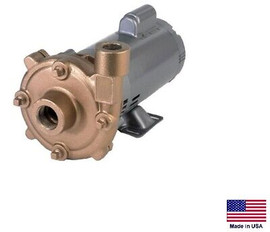 CENTRIFUGAL PUMP - Cast Bronze 3/4 Hp - 230/460V - 1-1/4" & 1" Ports - 2,580 GPH