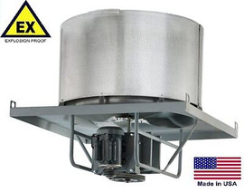 ROOF EXHAUSTER FAN - Explosion Proof - Belt Drive - 48" - 230/460V - 19,188 CFM