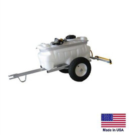 SPRAYER Commercial - Trailer Mounted - 4 Ft Boom - 12VDC Pump - 25 Gallon Tank