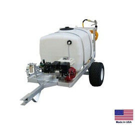 SPRAYER Commercial - Off Road Trailer - 5.5 Hp - 9.5 GPM - 580 PSI - 50 Gal Tank