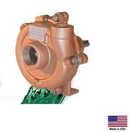 CENTRIFUGAL PUMP - Cast Bronze - Belt Driven - 3/4" & 1/2 Ports - 2,100 GPH