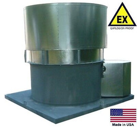 ROOF VENTILATOR FAN - Explosion Proof - 42" - 1.5 Hp - 230/460V - 20700 CFM  DRY