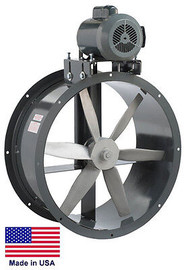 TUBE AXIAL DUCT FAN - Belt Drive - 30" - 1 Hp - 115/230V - 1 Phase - 9897 CFM