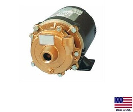 CENTRIFUGAL PUMP - Cast Bronze 1/2 Hp - 230/460V - 3/4" & 1/2" Ports - 2,280 GPH