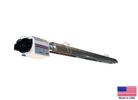 STRAIGHT TUBE HEATER Commercial - Infrared - LP Propane - 50 Ft - 100,000 BTU
