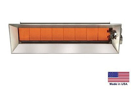 CERAMIC INFRARED HEATER Commercial/Industrial - LP Propane Fired - 104,000 BTU