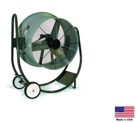 DRUM FAN Commercial - Dolly Mounted - 30" - 1/2 Hp - 230V - 1 Ph - 7,900 CFM G