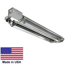U TUBE HEATER Commercial - Infrared - LP Propane - 20 Ft Tube - 75,000 BTU a