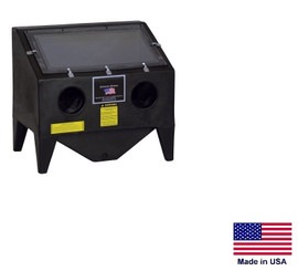 SAND BLASTER Cabinet - Commercial Benchtop - 5.8 Ft? - 7-20 CFM - 80-110 PSI
