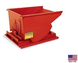 FORKLIFT HOPPER / DUMPSTER Industrial - Self Dumping - 3/4 CY - 4000 Lb Cap HDO
