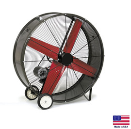 DRUM FAN Industrial - Slim - 42" - 1/2 Hp - 115/230V - 1 Ph - 2 Spd - 14,445 CFM