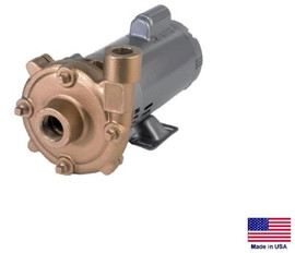 CENTRIFUGAL PUMP - Cast Bronze 1/2 Hp - 115/230V - 1-1/4" & 1" Ports - 2,580 GPH