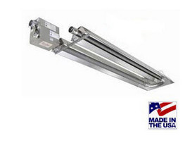 U TUBE HEATER Commercial - Infrared - LP Propane - 30 Ft Tube - 75,000 BTU