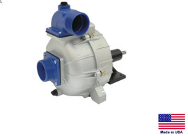 TRASH PUMP - BELT DRIVE Commercial - Aluminum - 70 PSI - 2" Ports - 5400 GPH