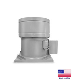 ROOF VENTILATOR EXHAUST FAN - 24" - 5159 CFM - 230/460V - 3 Ph - 1/3 Hp - OAS