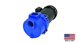 TRASH & SEWAGE PUMP Coml/Industrial - 2" Ports - 5 Hp - 230V - 1 Ph - 10,800 GPH