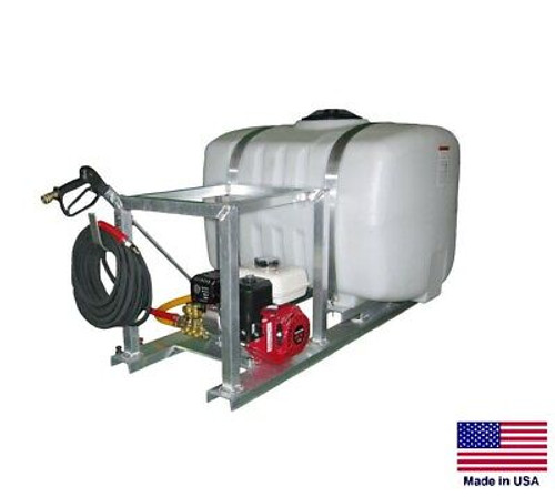 PRESSURE WASHER Commercial - Skid Mounted - 3 GPM - 2500 PSI - 100 Gallon Tank