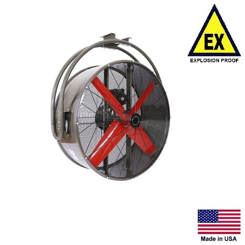CIRCULATION FAN Explosion Proof - Ceiling Mounted - 36" - 230/460V - 12,100 CFM