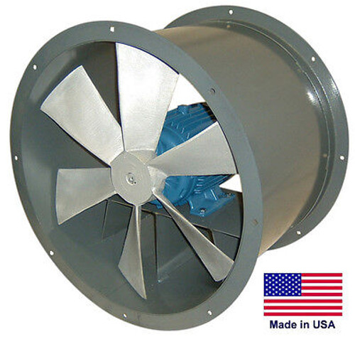 TUBE AXIAL DUCT FAN - Direct Drive - 24" - 2 Hp - 115/230V - 1 Phase - 9525