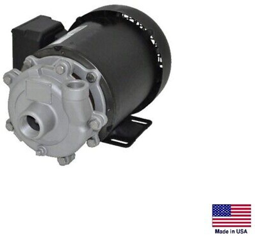 CENTRIFUGAL PUMP - Stainless Stl 3/4 Hp - 230/460V - 1" & 3/4" Ports - 3,120 GPH