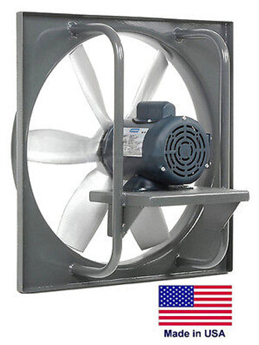 EXHAUST FAN Industrial - Direct Drive - 18" - 1/3 Hp - 230/460V - 3,375 CFM