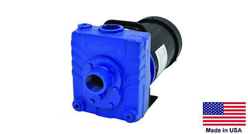 CENTRIFUGAL PUMP Industrial - 6000 GPH - 2 Hp - 115/230V - 1 Ph - 1.5" Ports