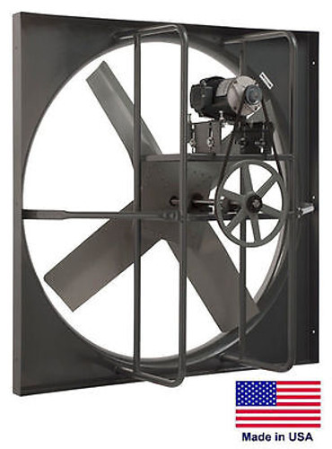 EXHAUST PANEL FAN - Industrial -  24" - 3/4 Hp - 230/460V - 3 Phase - 7090 CFM