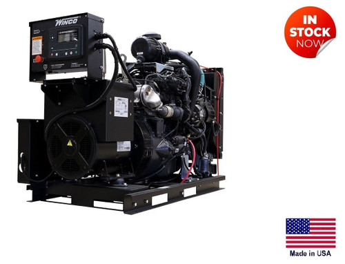 SKID MOUNTED GENERATOR Industrial - 30 kW -  Diesel - 120/208V - 3 Ph - Tier IV