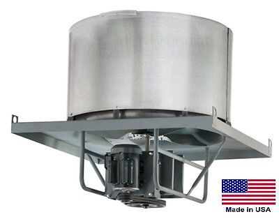 ROOF EXHAUSTER FAN - Belt Drive - 48" - 2 Hp - 230/460V - 3 Ph - 24274 CFM
