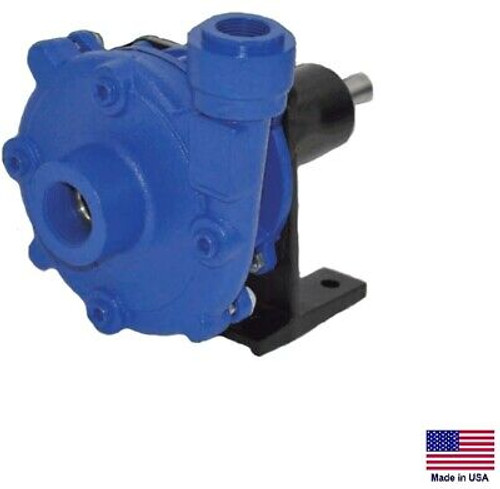 CENTRIFUGAL PUMP - Cast Iron - Belt Driven - 3/4" & 1/2" Ports - 2,100 GPH CENTRIFUGAL PUMP - Cast Iron - Belt Driven - 3/4" & 1/2" Ports - 2,100 GPH