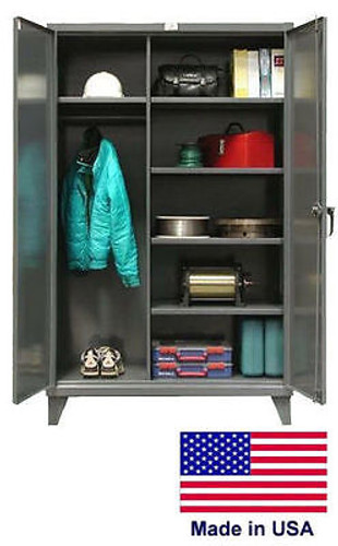 COMBINATION STEEL LOCKER CABINET Commercial - Lockable - 66 H x 24 D x 60 W
