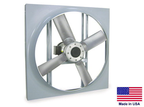 PANEL AXIAL EXHAUST FAN - Direct Drive - 20" - 230/460V - 1.5 Hp - 6760 CFM