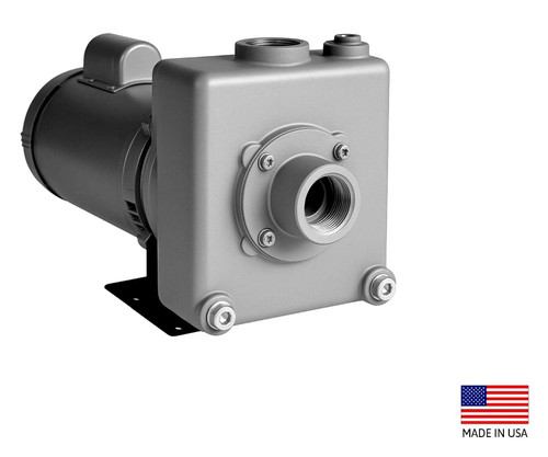 CENTRIFUGAL PUMP Stainless Steel - 2" Ports - 1.5 Hp - 115/230V/1 Ph - 7,680 GPH